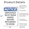 Signmission Safety Culture Sign, 18 in Width, Aluminum, Rectangle OS-2PACK-NS-A-1824-V-11971 - alternate 2